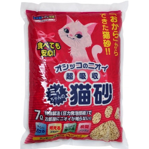 MITYAN 超吸收 紅袋單通 日本豆腐貓砂 (7L)