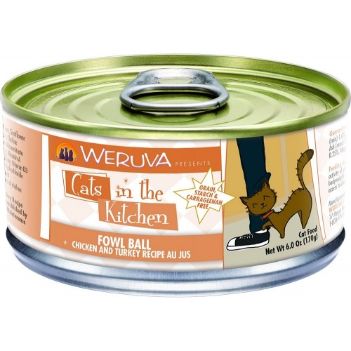 WERUVA 廚房系列 雞肉火雞 (橙色)貓罐頭