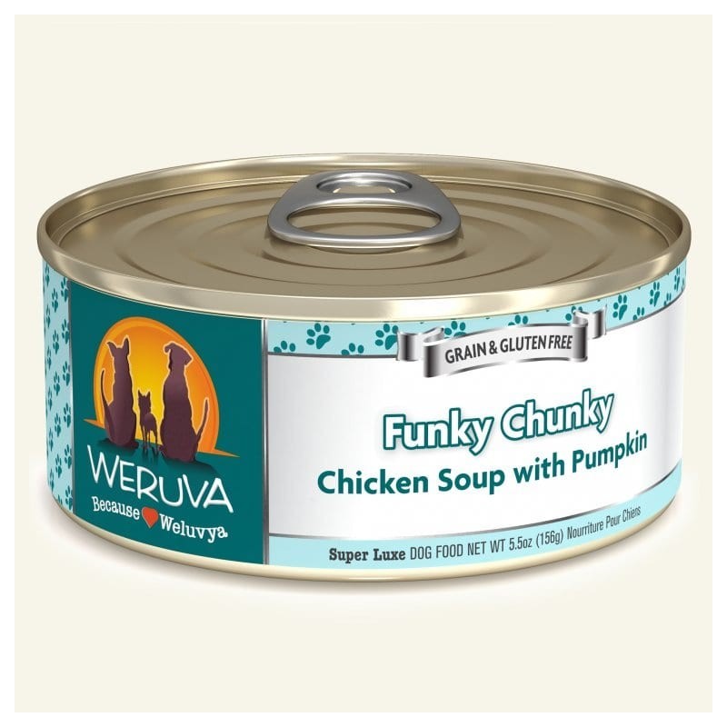 WERUVA 經典系列 雞肉南瓜 (深綠色)狗罐頭