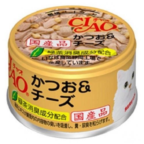CIAO 鰹魚+芝士貓罐頭