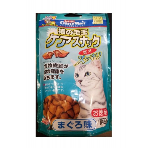 CATTYMAN 吐毛麥芽夾心酥金槍魚味貓小食 (藍色) 130g