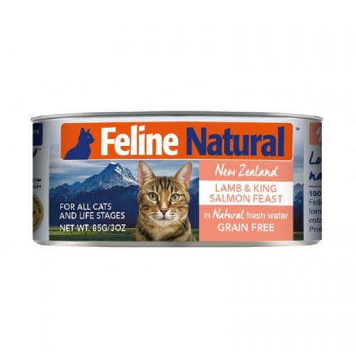 K9 Feline Naturals 羊肉及三文魚主食貓罐頭