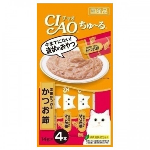 CIAO Churu 宗田鰹+木魚醬貓小食