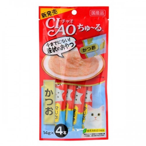 CIAO Churu 鰹魚醬貓小食