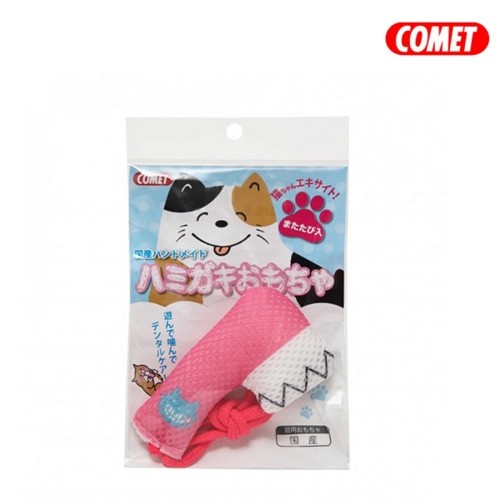 COMET 木天蓼潔牙玩具 - 粉紅色或綠色牙刷