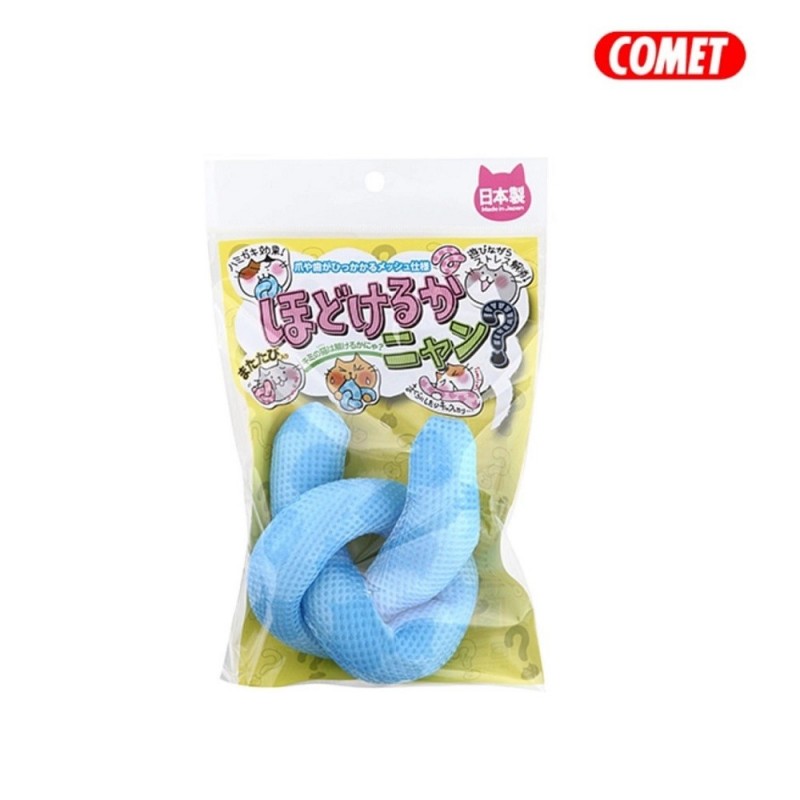 COMET 木天蓼潔牙玩具 - 紓壓結 粉紅色或粉藍色(細)