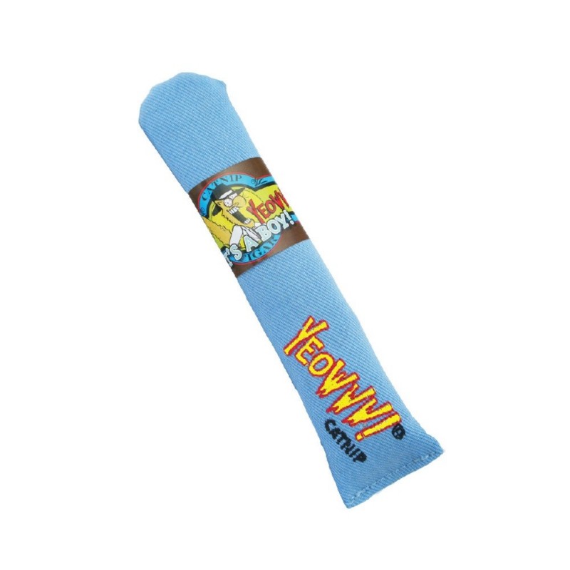 YEOWWW! 貓草玩具 - 藍色雪茄