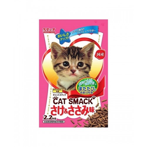 日の味 CAT SMACK 三文魚,雞肉味 泌尿護理乾貓糧 2.2kg