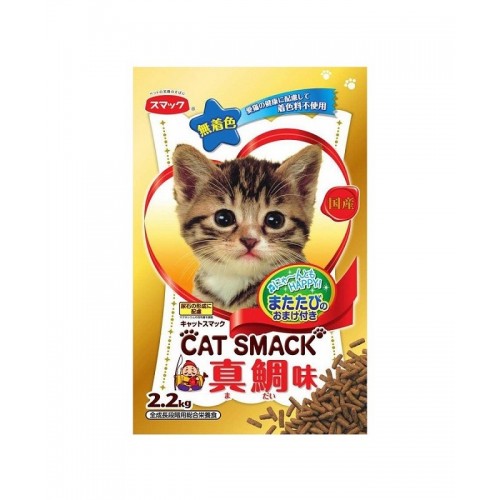 日の味 CAT SMACK 真鯛魚味 泌尿護理乾貓糧 2.2kg