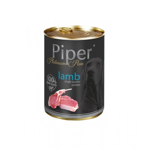 PIPER Platinum Pure 羊肉 狗罐頭 400g