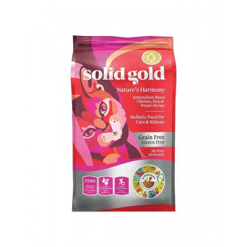 SOLID GOLD 素力高 無穀物(紅莓精華)乾貓糧 3Lb/6Lb
