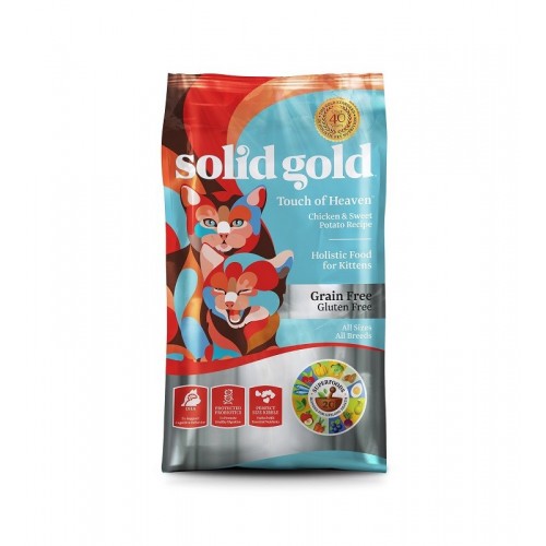 SOLID GOLD 素力高 無穀物特級護理(幼貓)乾貓糧 6Lb