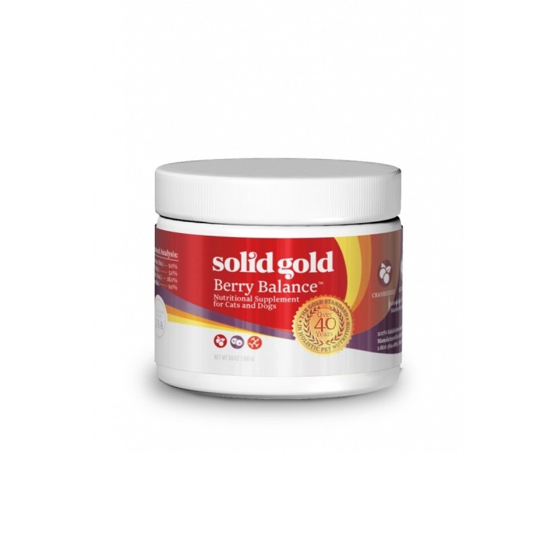 SOLID GOLD 素力高 紅莓藍莓精華素(貓犬用) 3.5oz