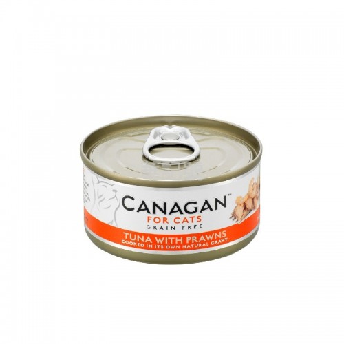CANAGAN 原之選 吞拿魚伴大蝦配方貓罐頭