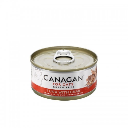 CANAGAN 原之選 吞拿魚蟹肉配方貓罐頭