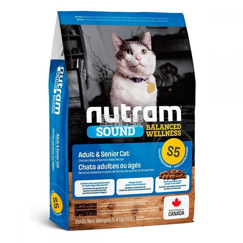 NUTRAM - S5 成貓糧