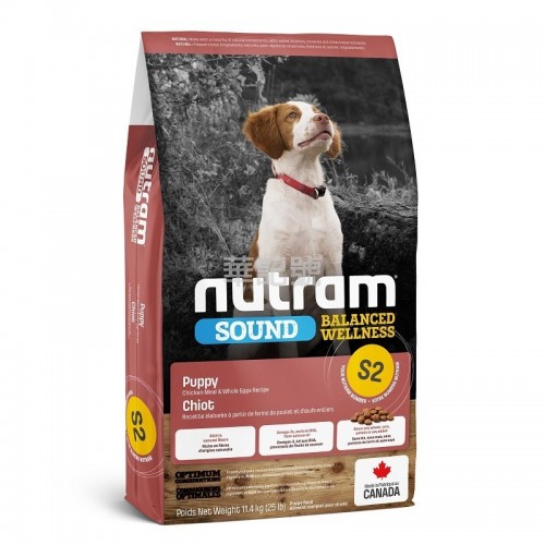 NUTRAM Sound S2 幼犬糧 2 Kg/11.4 Kg