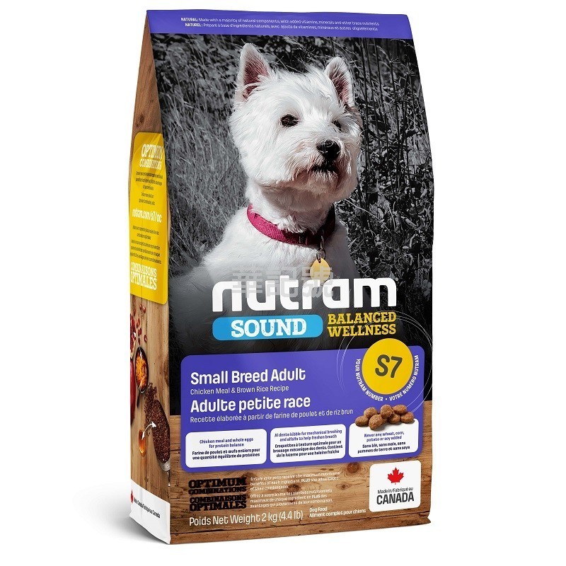 NUTRAM - S7 小型成犬糧