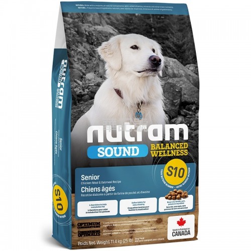NUTRAM Sound S10 老犬糧 2 Kg/11.4 Kg
