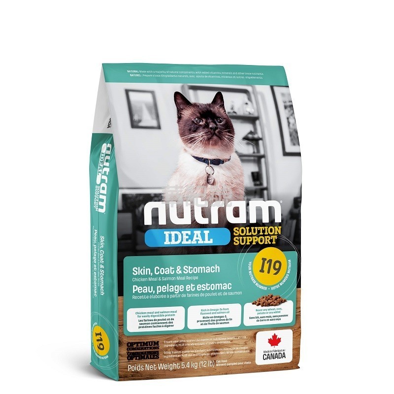 NUTRAM - I19 敏感腸胃, 皮膚貓糧