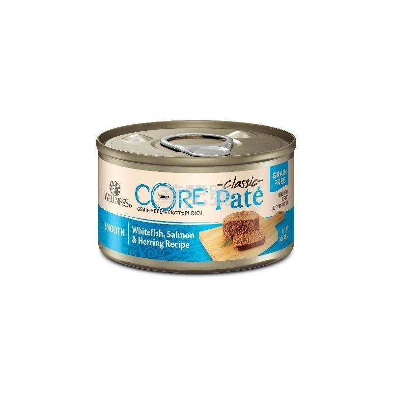 WELLNESS Core Pâté 肉醬 無穀物 海洋魚貓罐頭 156 G