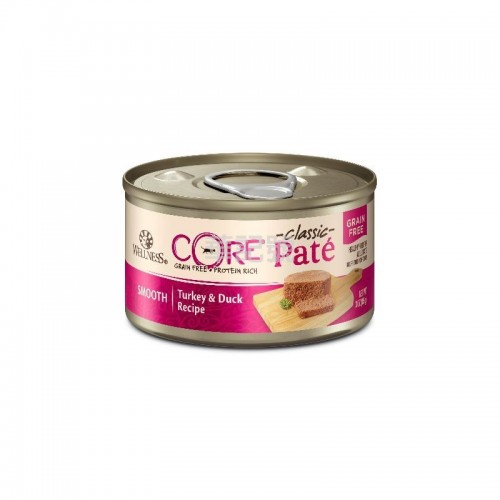 WELLNESS Core Pâté 肉醬 無穀物 火雞拼鴨肉貓罐頭 156 G