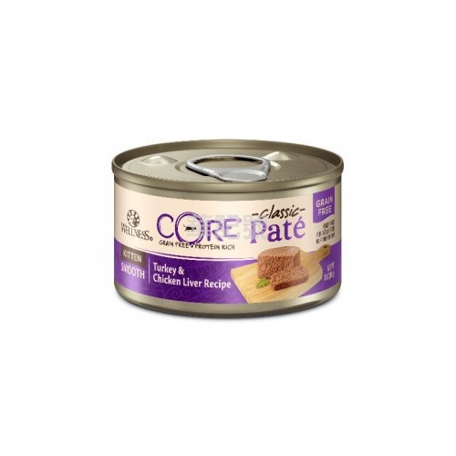 WELLNESS Core Pâté 肉醬 無穀物 幼貓配方(火雞雞肝)貓罐頭 156 G