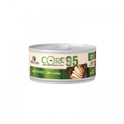 WELLNESS Core 95% 無穀物純鮮火雞肉貓罐頭 156 G