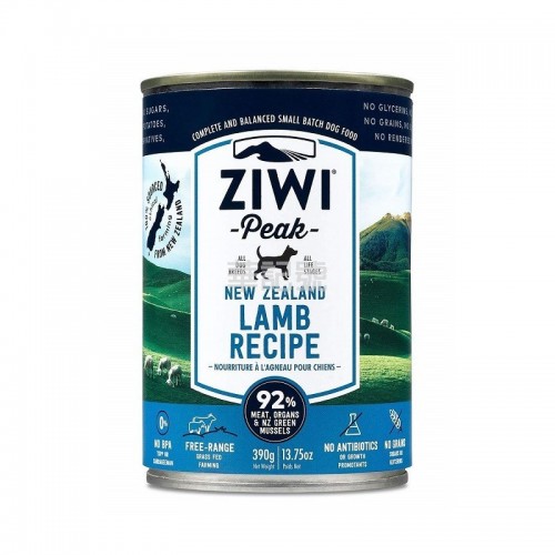 ZIWI PEAK 鮮肉狗罐頭系列 羊肉配方 390G