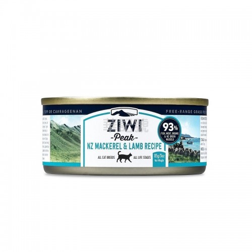 ZIWI PEAK 鮮肉貓罐頭系列 鯖魚及羊肉配方 85G / 185G