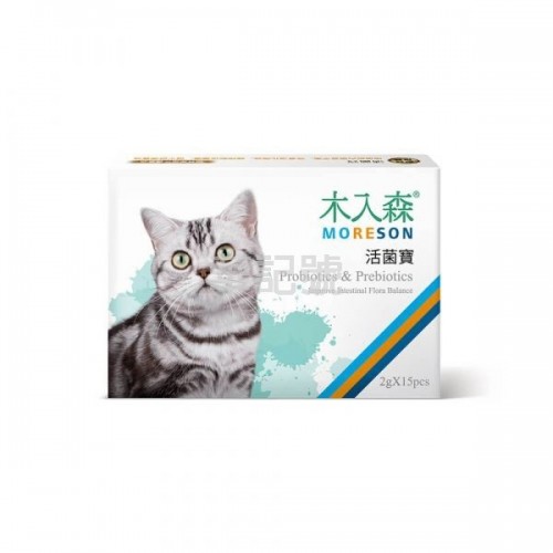 木入森 - 貓咪活菌寶 益生菌 2g／15包