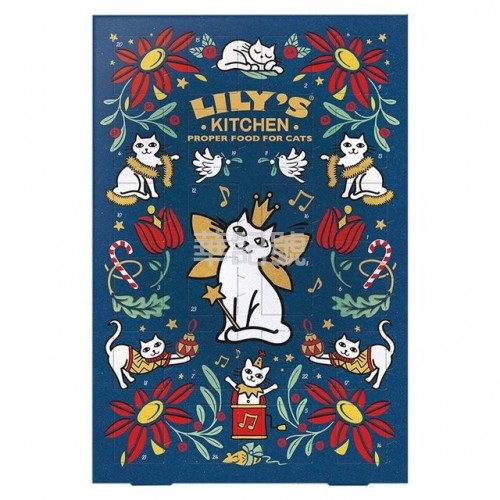 Lily's kitchen 貓咪聖誕倒數日曆內含小食